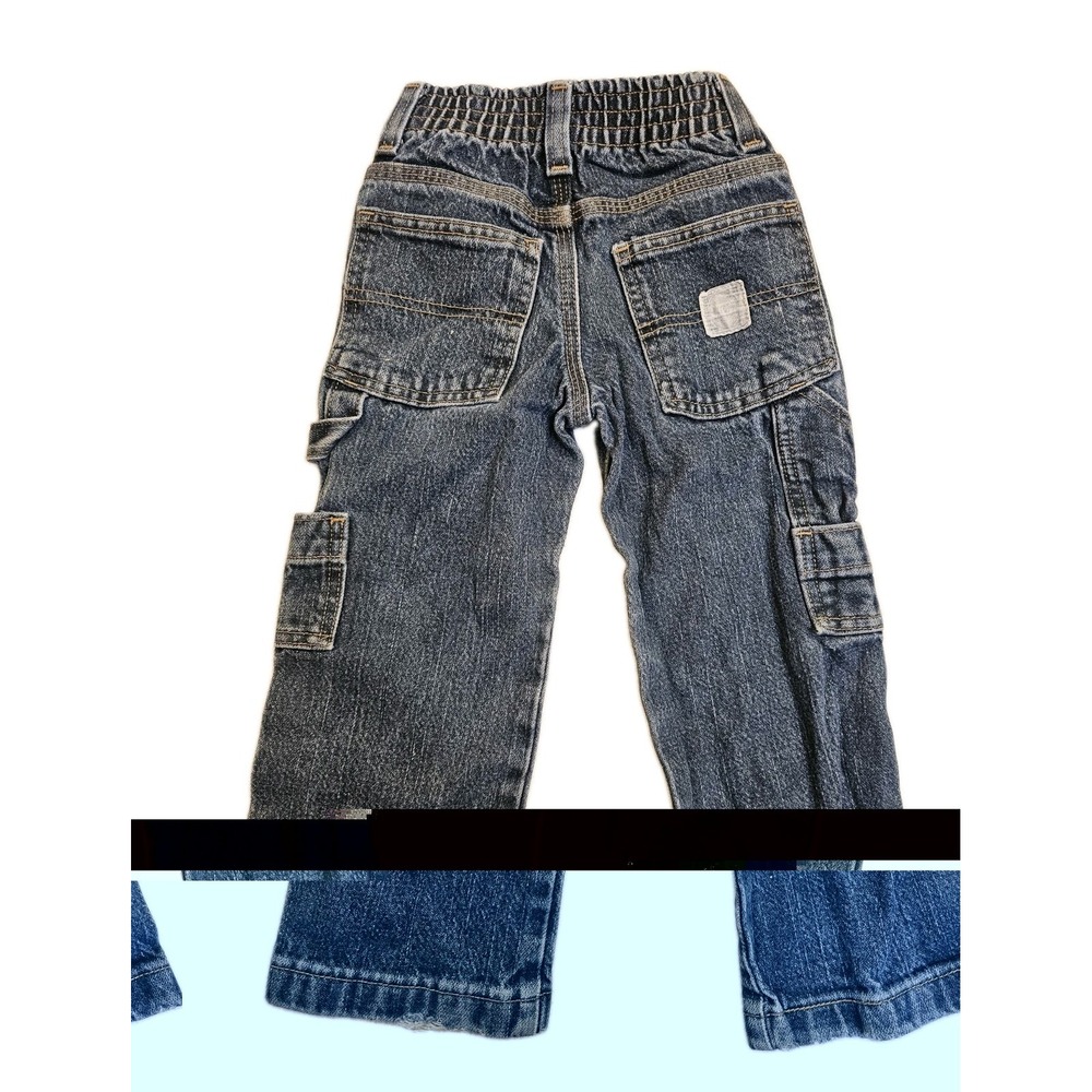 Vintage Faded Glory 5 Pocket Kids Jeans Size 4 - Picture 3 of 4